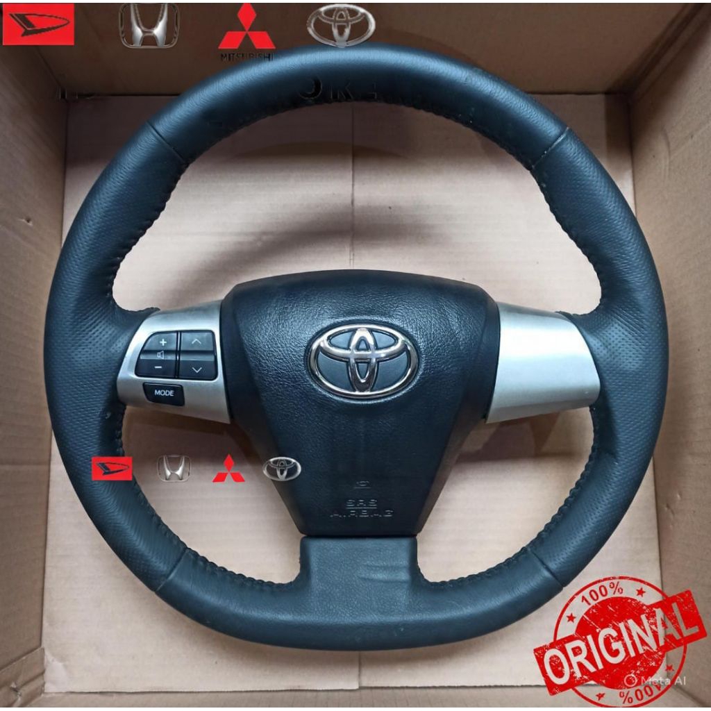 Stir Setir Yaris 2012 Stir Komplit Original Toyota 100%