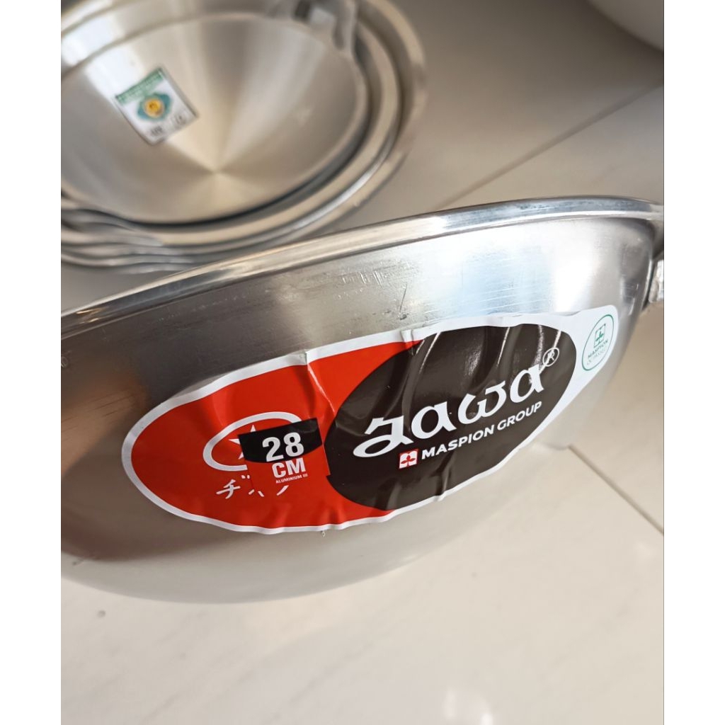 Wajan jawa 28/wajan jawa maspion/wajan alumunium/wajan jawa alumunium/wajan penggorengan