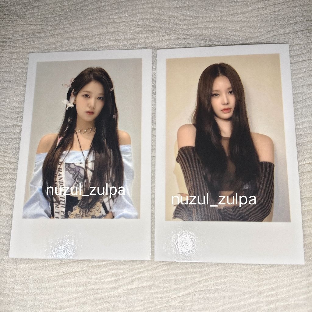polaroid official izna bang jeemin yoon jiyoon naya plus chat fanclub fc membership popup pop-up sto