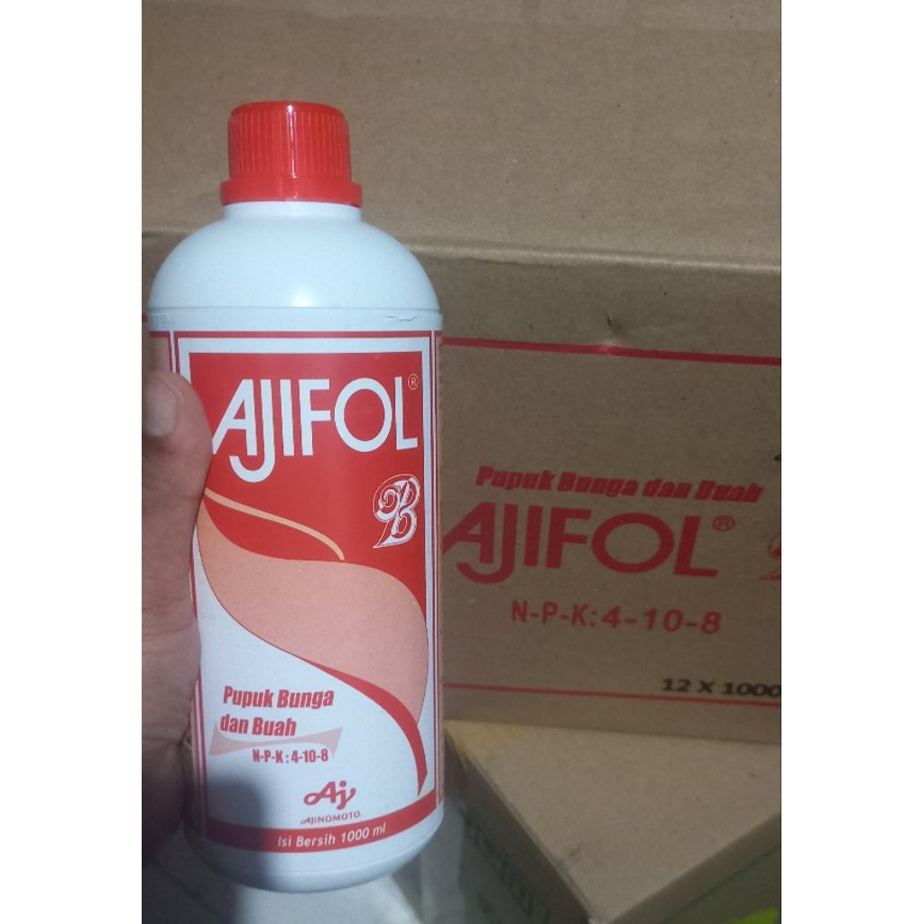 AJIFOL merah, pupuk bunga dan buah 1000 ml