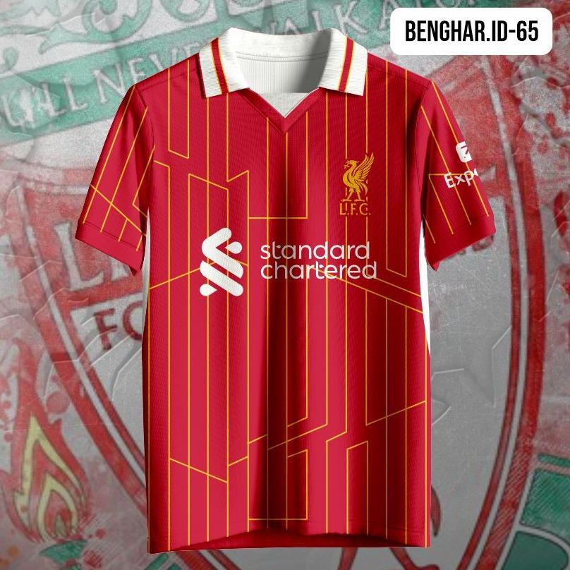 Jersey Bola Merah Klasik - SA.ID-065