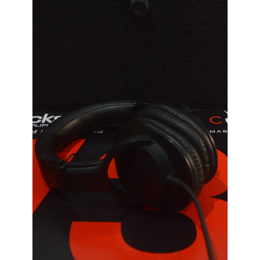 Audio Technica ATH-M20X Bekas/Second/Preloved - Headphone/Headphones/Headset/Ear Monitor/Recording M
