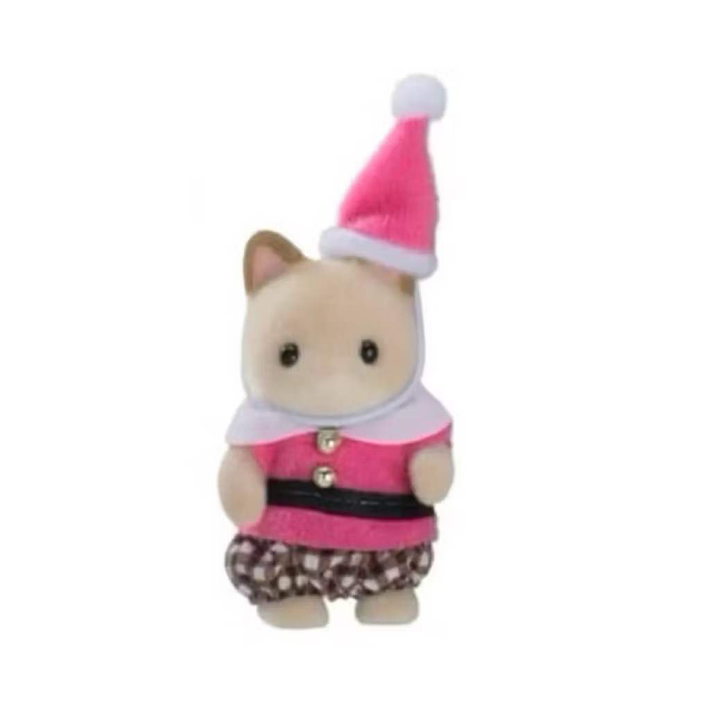 (New) Sylvanian Families Baby Cream Cat Fairy Tale Friends | Christmas Costume
