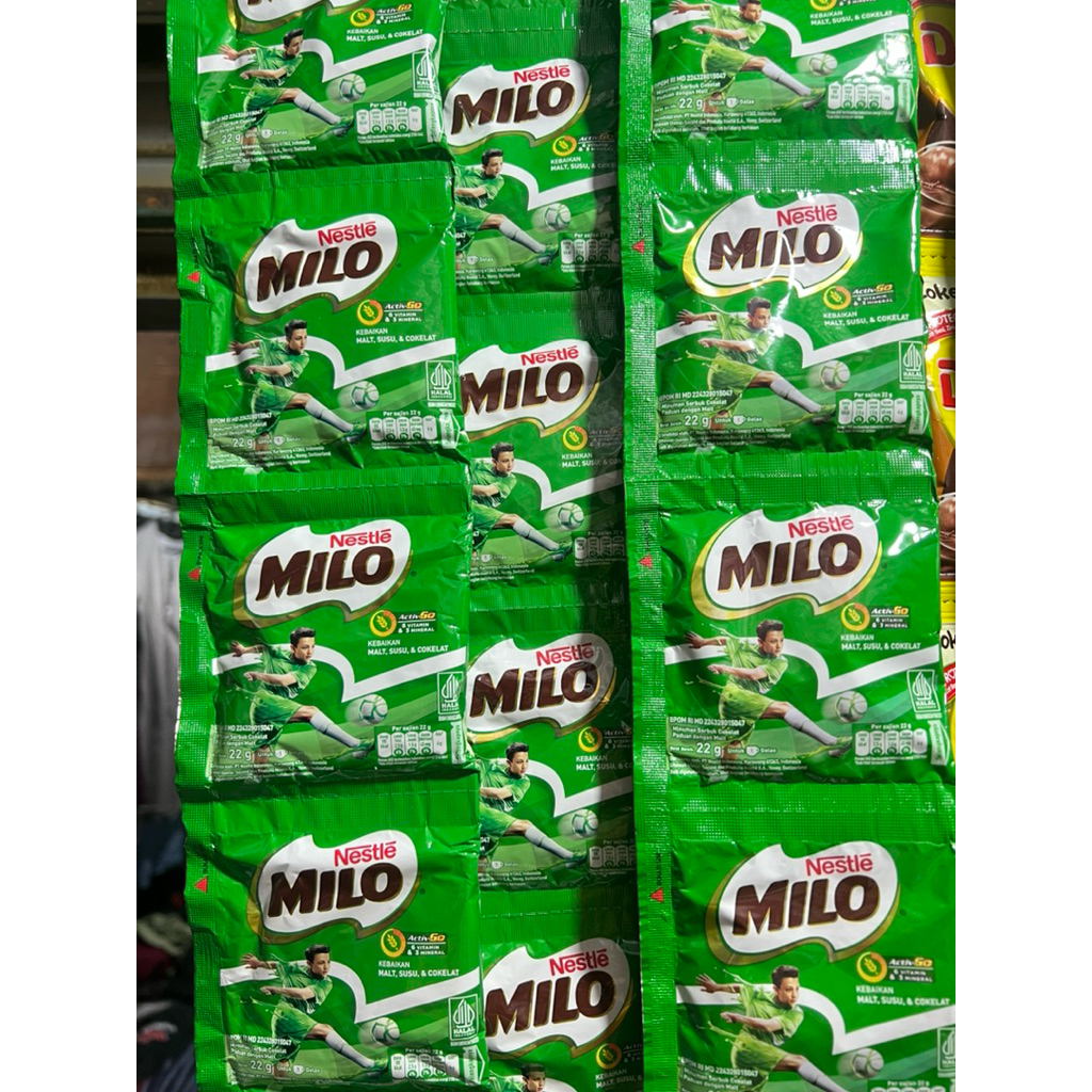 Milo active-go renceng 22gram x 10 sachet