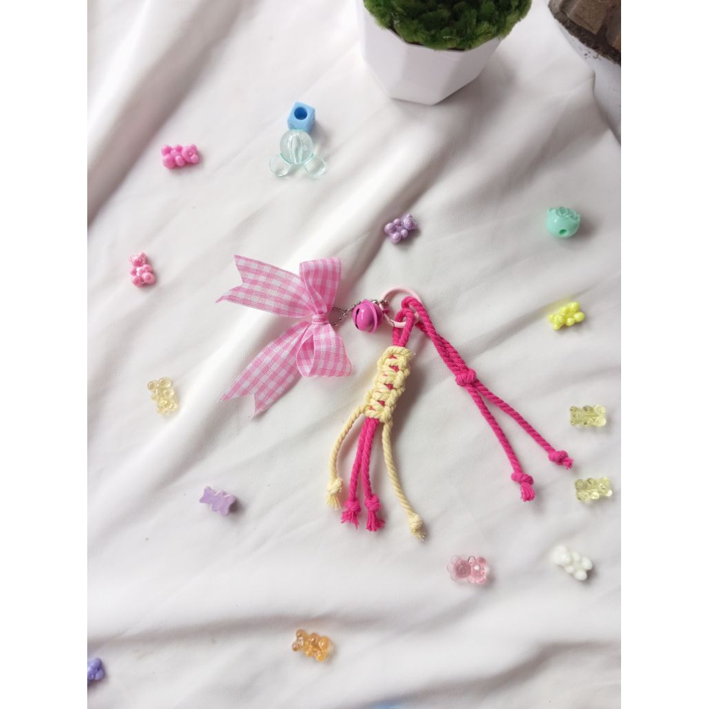 bagcharm tali macrame