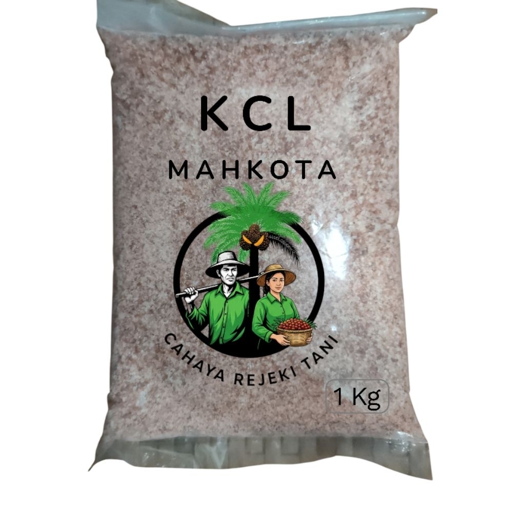 Pupuk KCL Mahkota Repack 1 kg