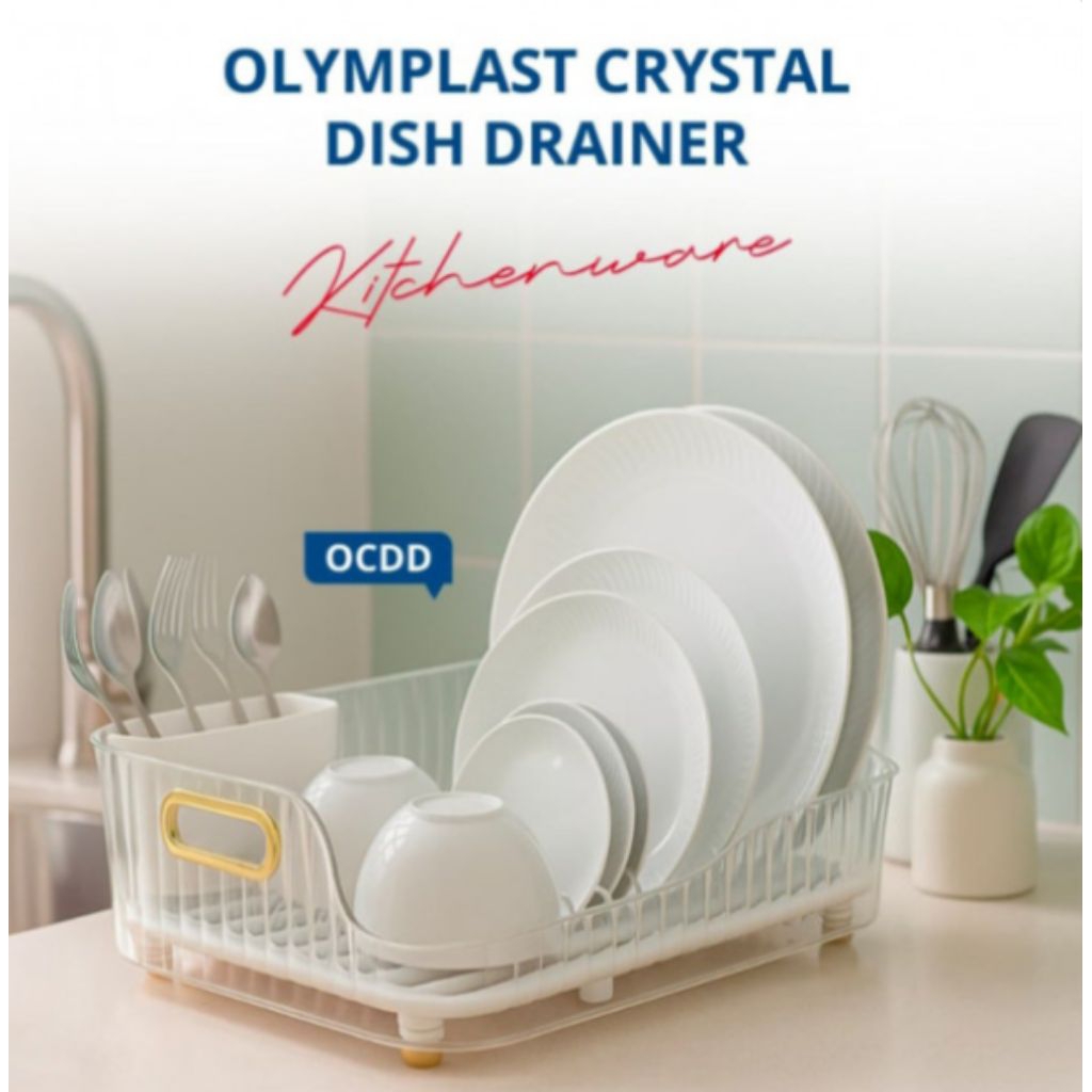Olymplast OCDD Rak piring Rak Pengering Piring Rak Peniris Tirisan
