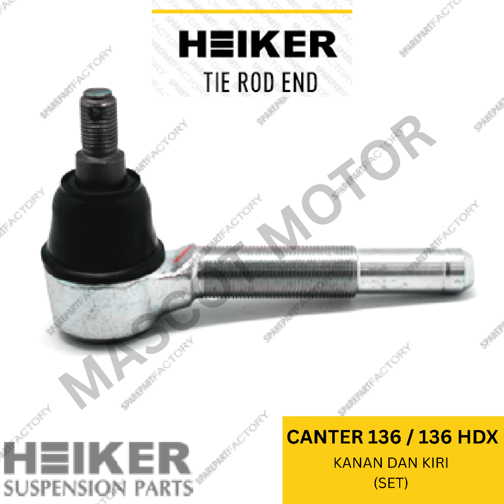 Tie Rod End Mitsubishi Canter 136 1 Set Heiker Original