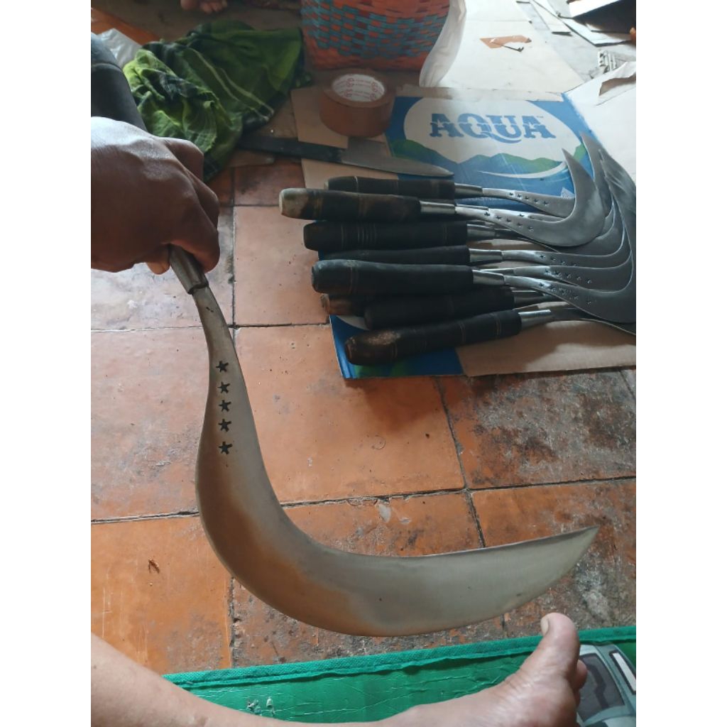 arit rumput arit kebun asli Madura