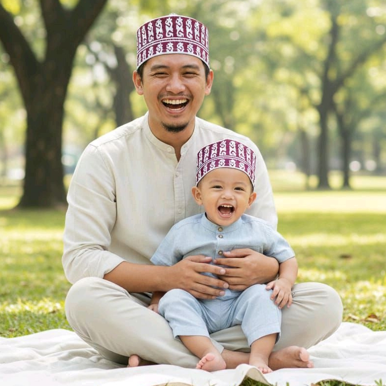 PECI COUPLE ANAK & DEWASA / PECI OMAN AZZAIN MOTIF TERBARU / PECI TEMBORO