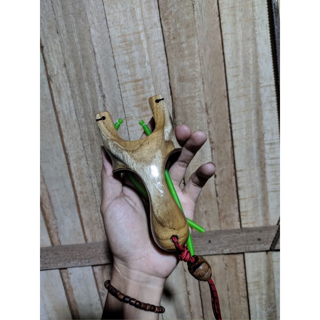 Ketapel kayu jati ala" A-24