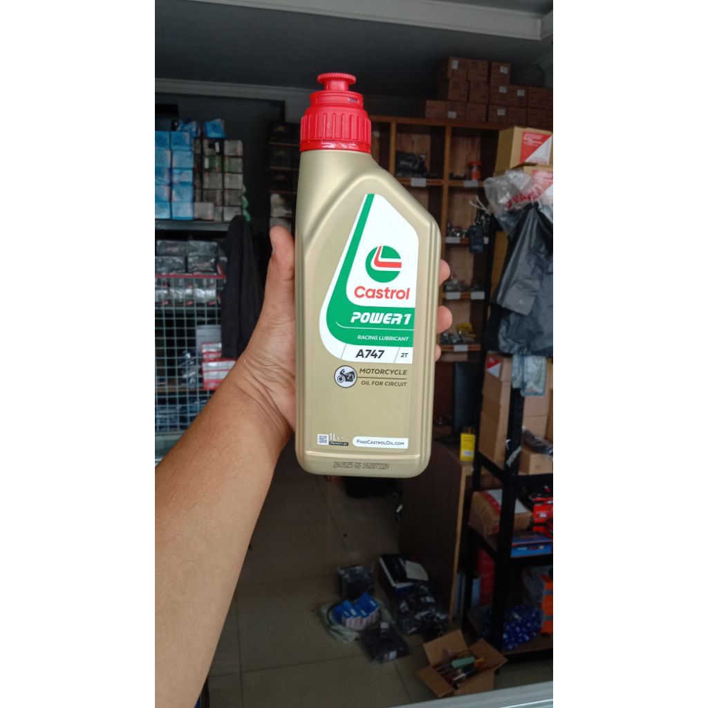 CASTROL A747 POWER1 ORIGINAL OLI SAMPING 2 TAK