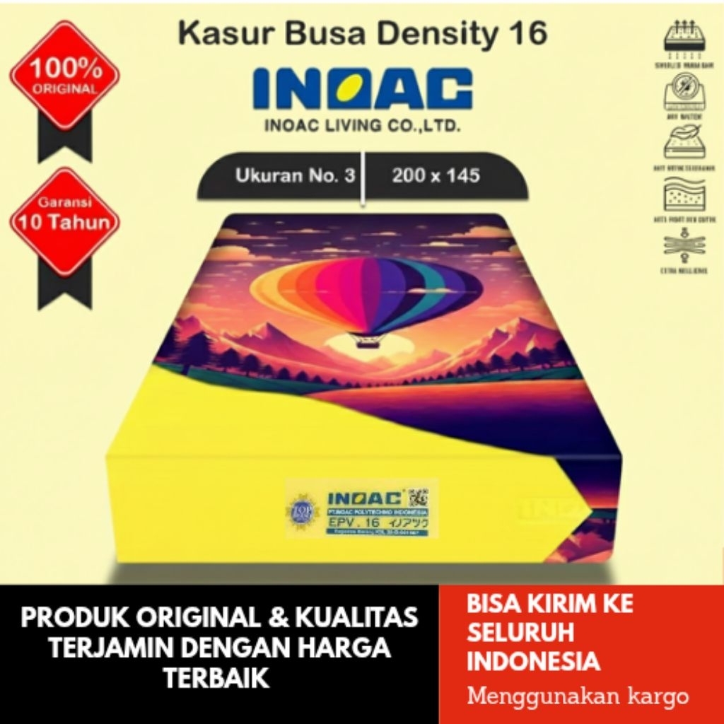 [140x200]Busa Inoac Original Inoac EPV Density 16 Kasur Busa Inoac Termurah