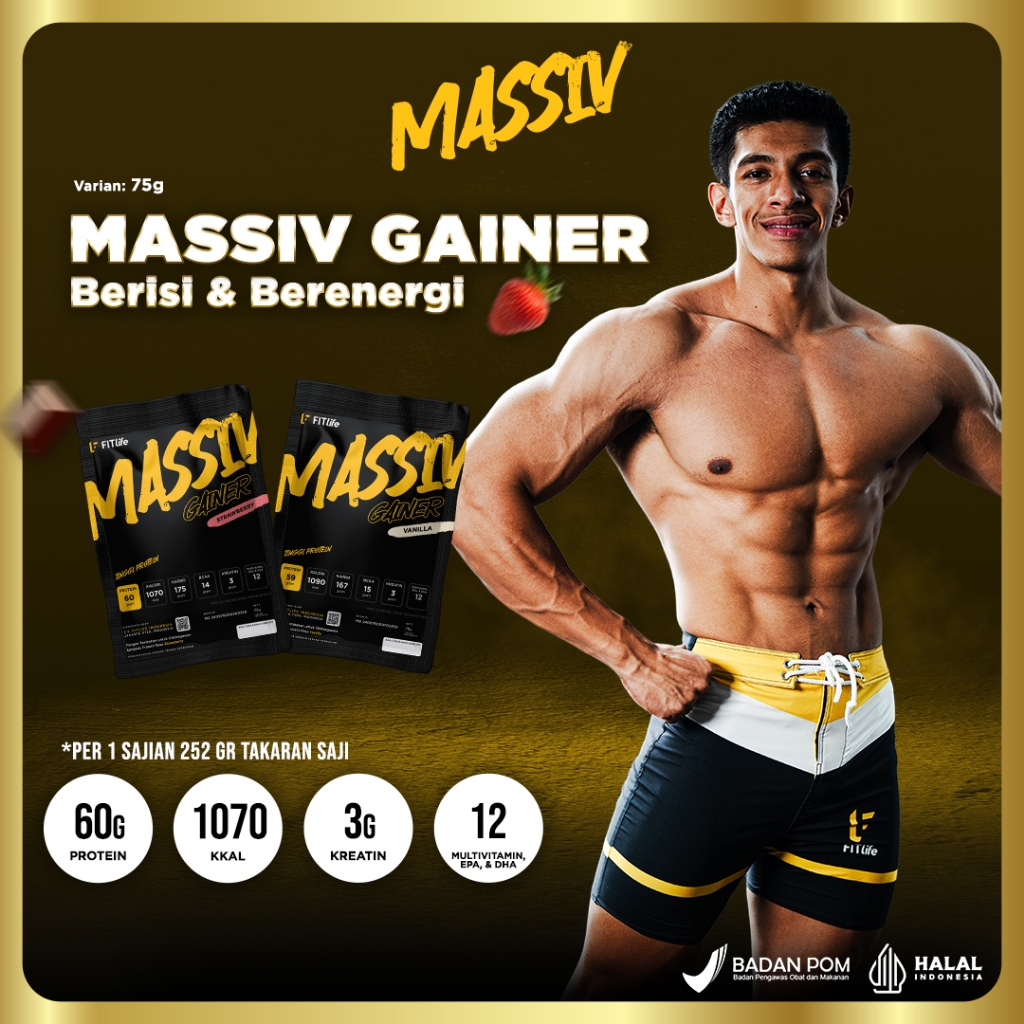 FITlife Massiv Gainer Sachet (MPro Upgraded)