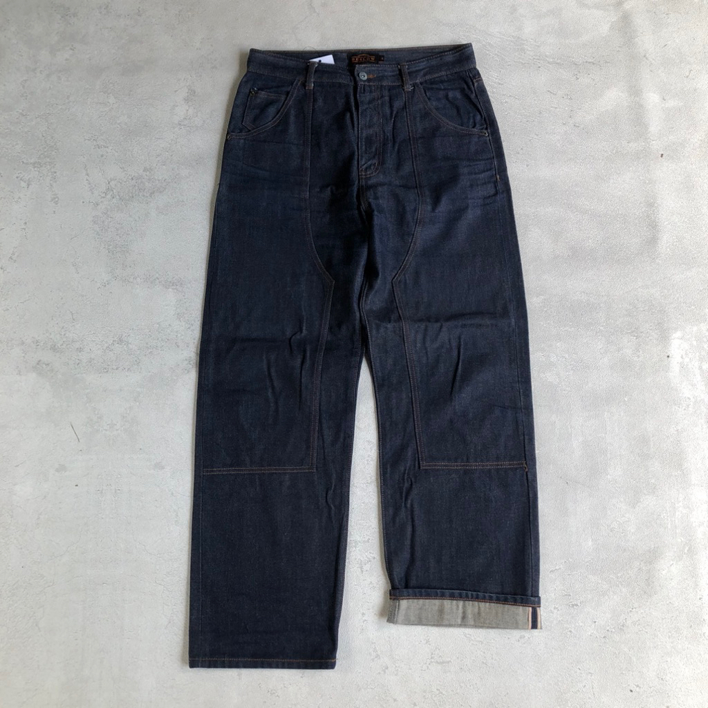CELANA PANJANG JEANS BESLOW DOUBLE KNEE SELVEDGE