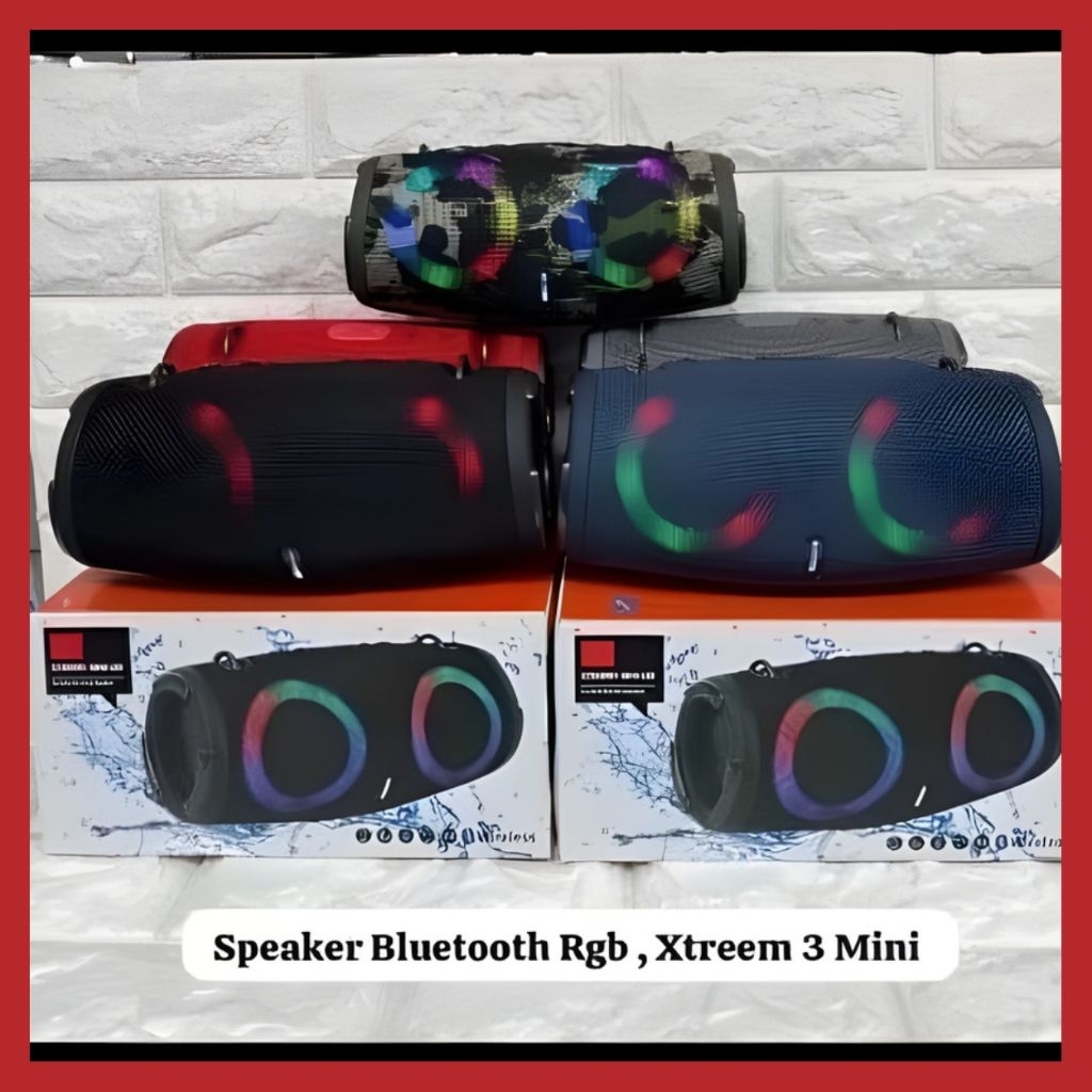 XTREEM 3 MINI SPEAKER BLUETOOTH RGB