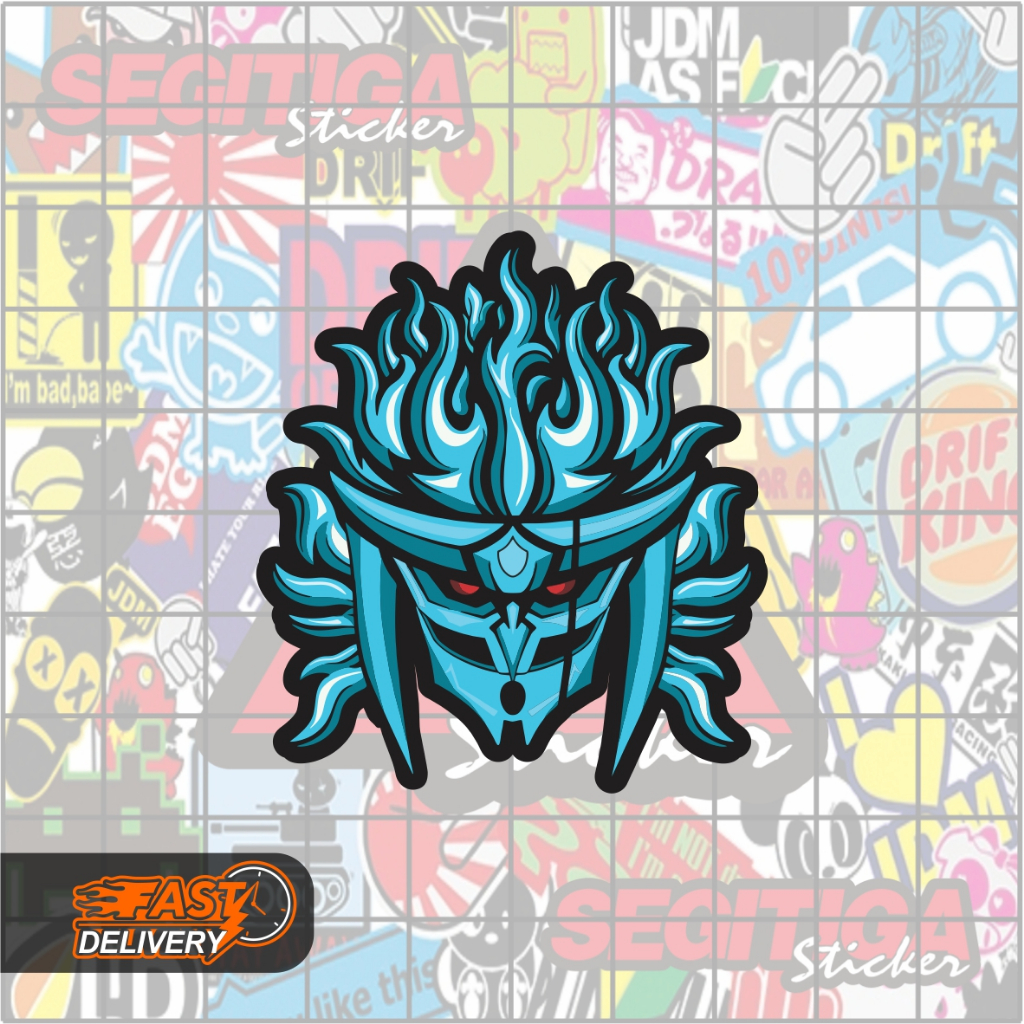 Sticker Kakashi Susanoo Ukuran 5 x 5.5 Cm