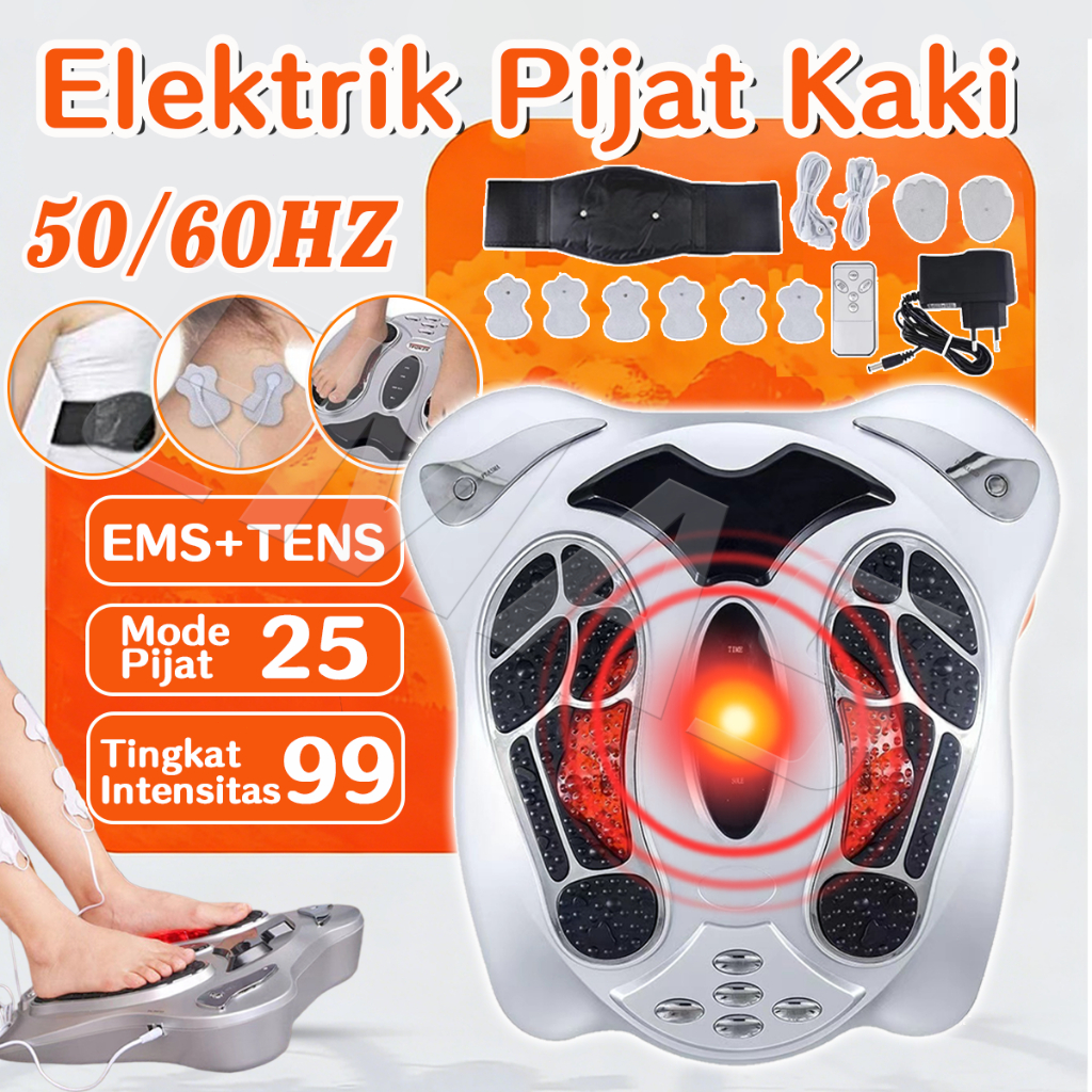 [Premium] Alat Pijat Kaki Terapi Akupuntur  Alat Pijat Kaki Listrik Foot Massager Alat Pijat Terapi 