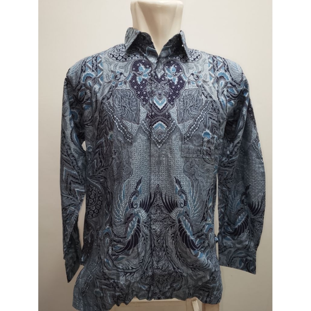 kemeja Batik Alisan Lengan panjang