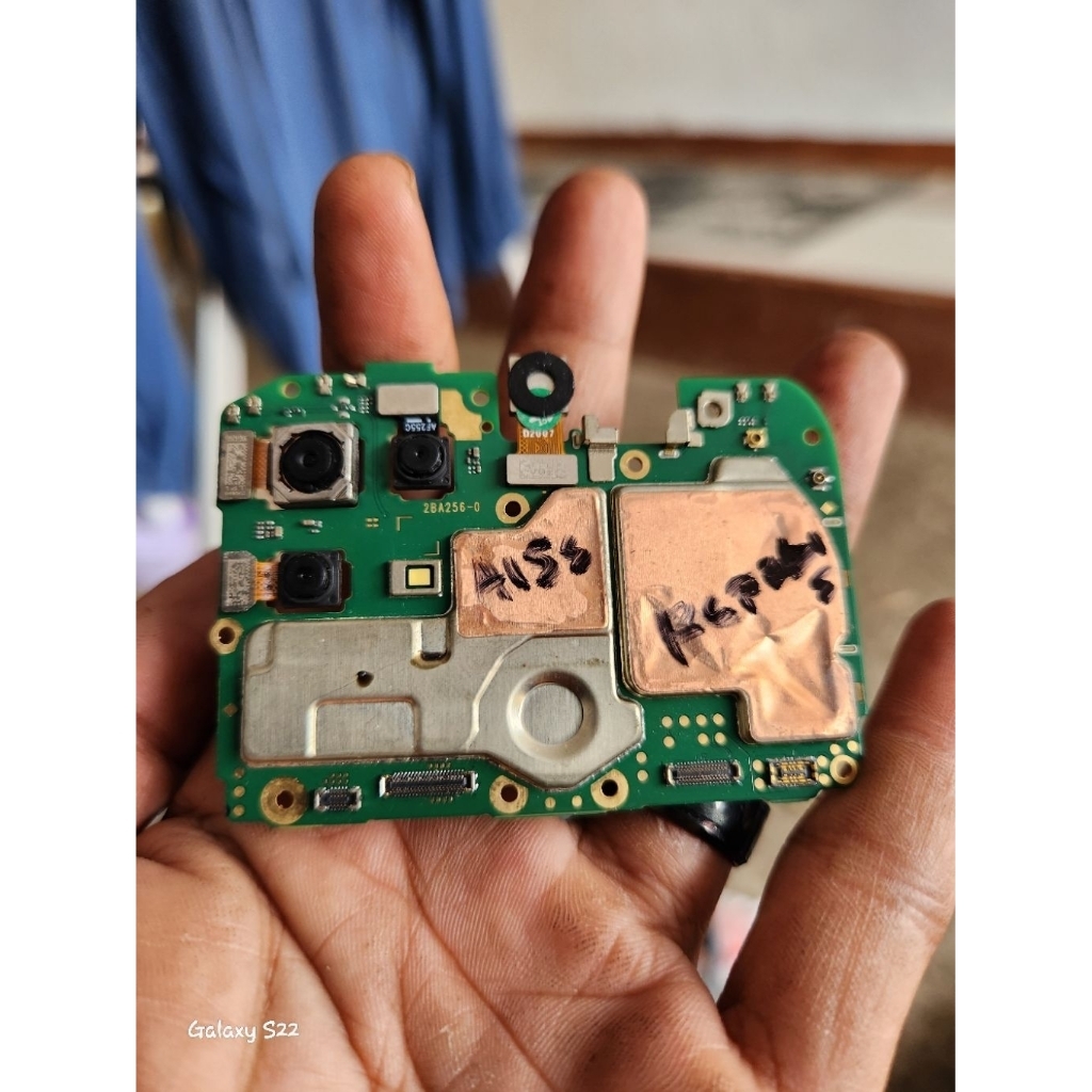 mesin oppo a15s refurbish ram 6/128 4g minus POLA