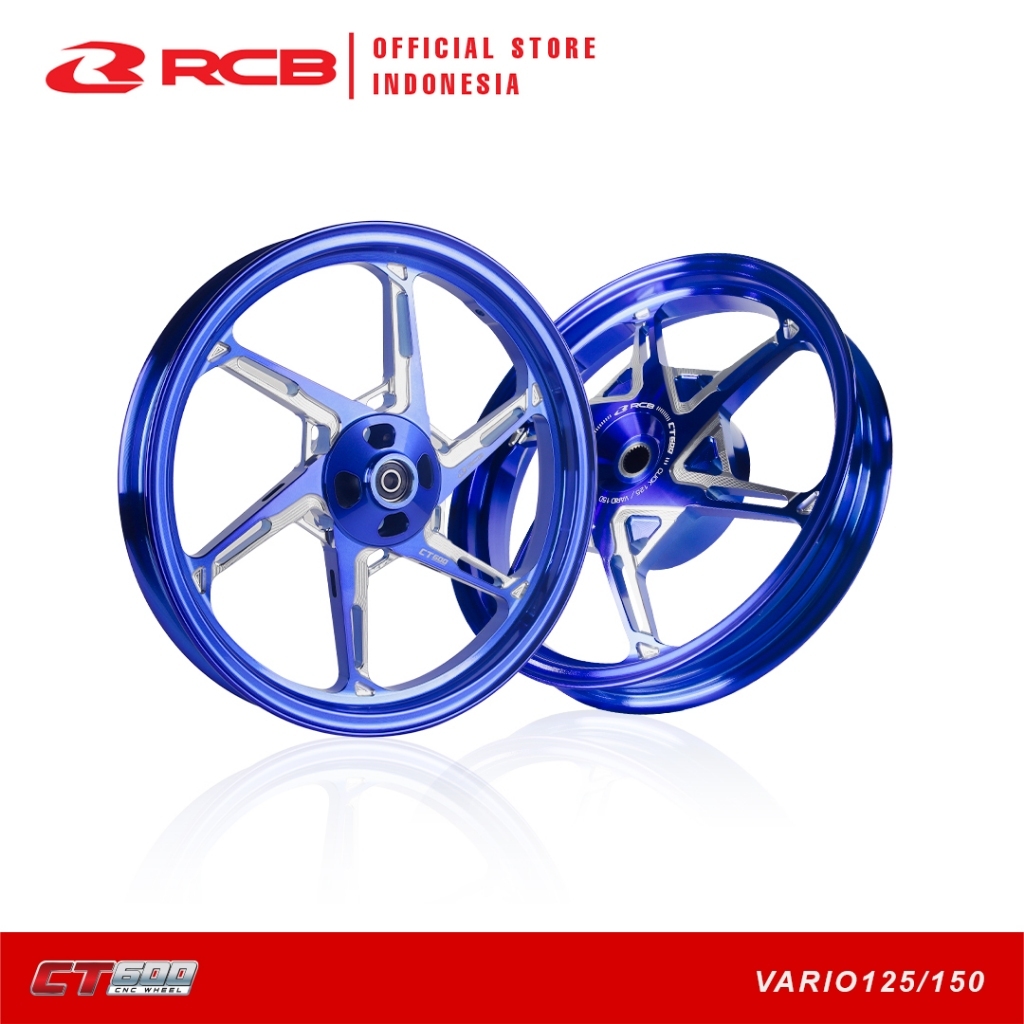VELG RCB RACING ORIGINAL CT600 185x14 215x14 BEAT SCOOPY VARIO 110 125 150 160 CBS ABS STYLO GENIO S