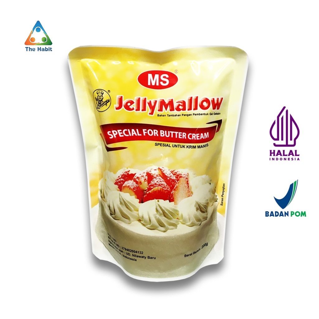 (The Habit) MS Jelly Mallow Special For Butter Cream 200gr
