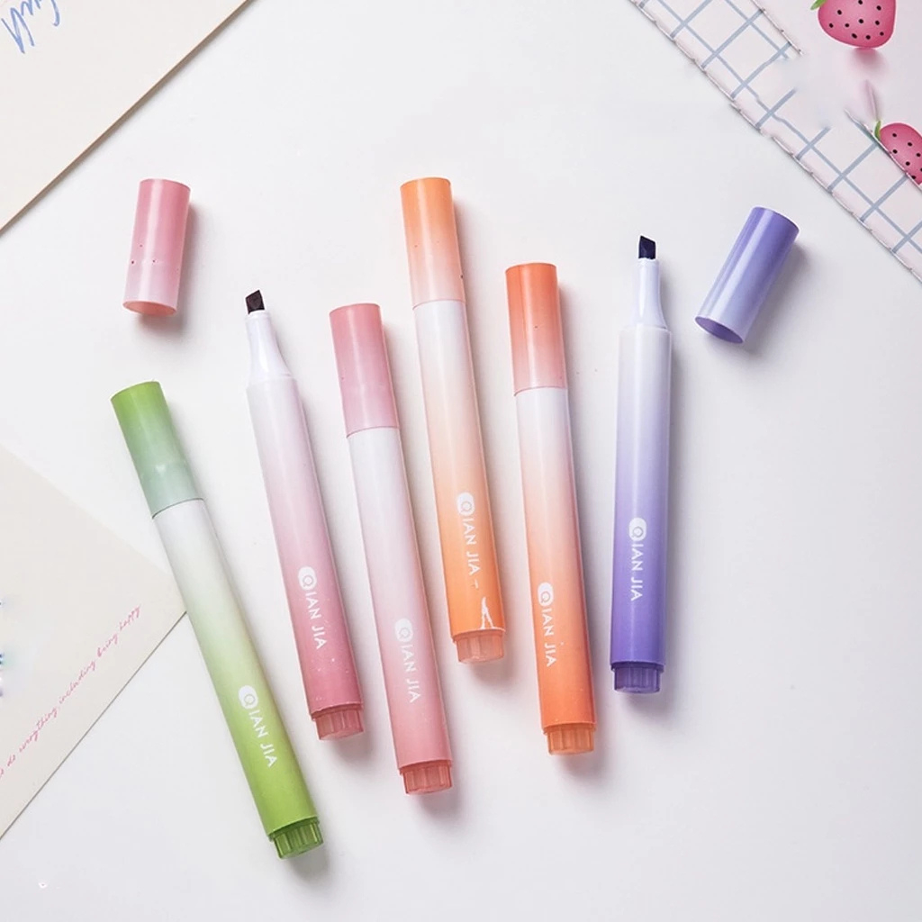 Highlighter Warna Pastel Terang / 1 Set Stabilo Highlighter / Stabilo Warna / Stabilo Pastel