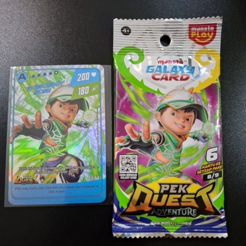 kartu boboiboy quest adventure Boboiboy sori