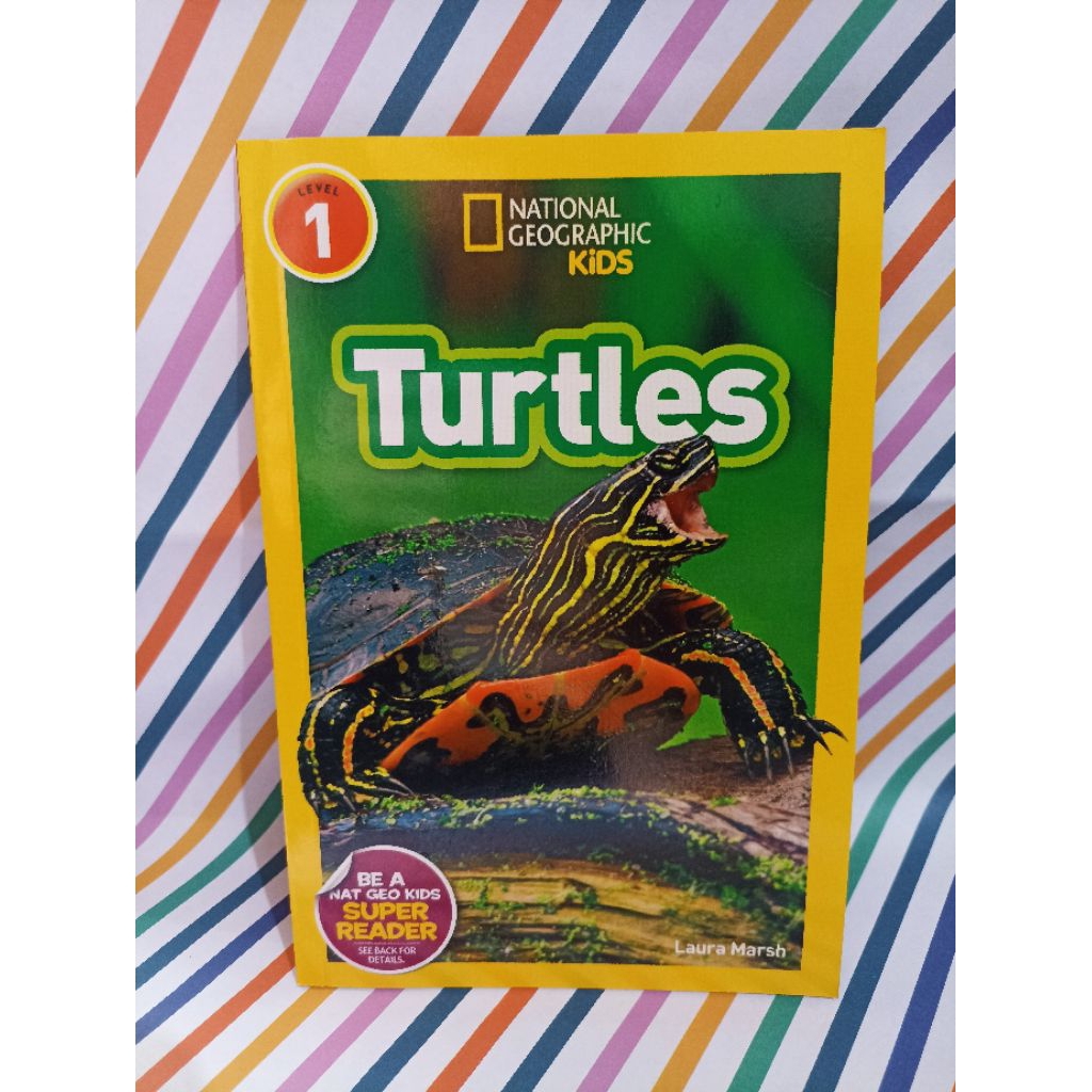 jual buku preloved natgeo kids : turtle