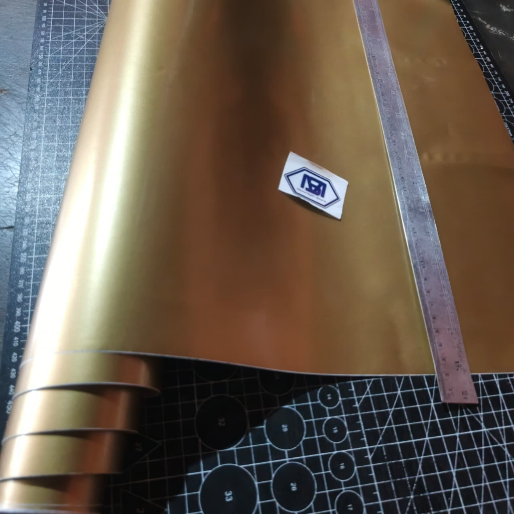 Wrapping Motor - Scotlite Gold Glossy Wraping Motor Mobil Stiker Motor