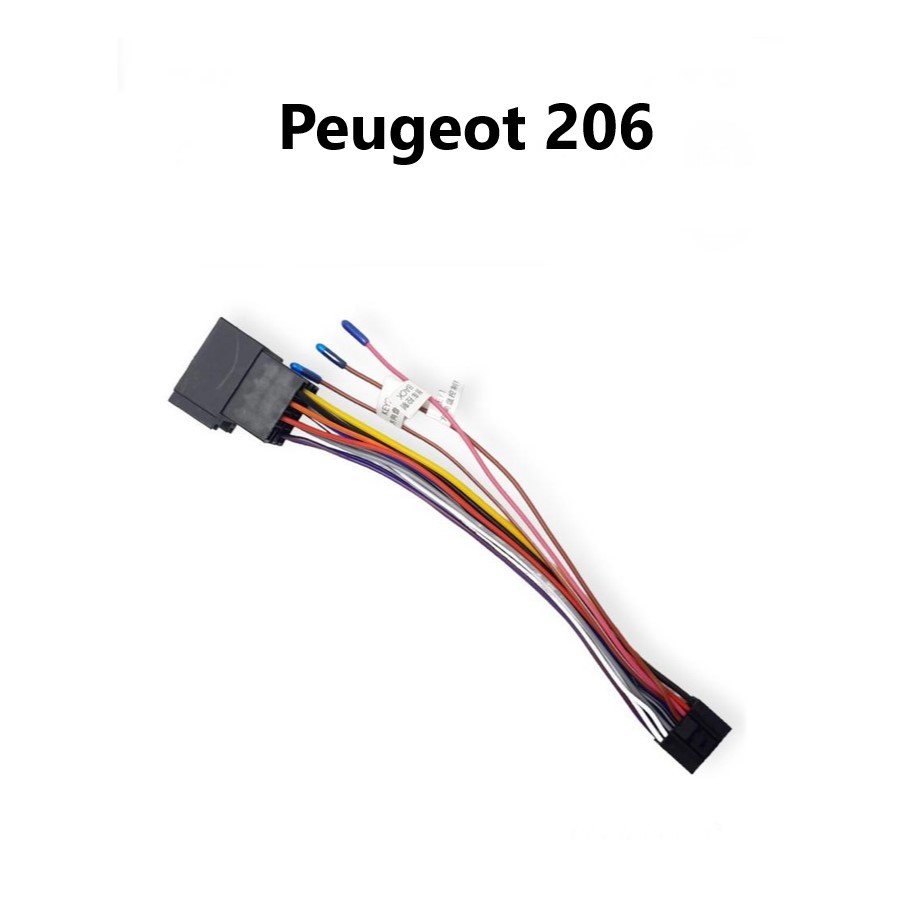kabel soket PNP head unit android Peugeot 206 B