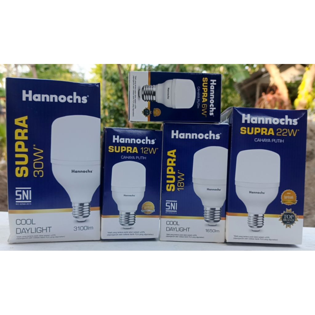 Bola Lampu LED Hanoch Bohlam Capsul Supra