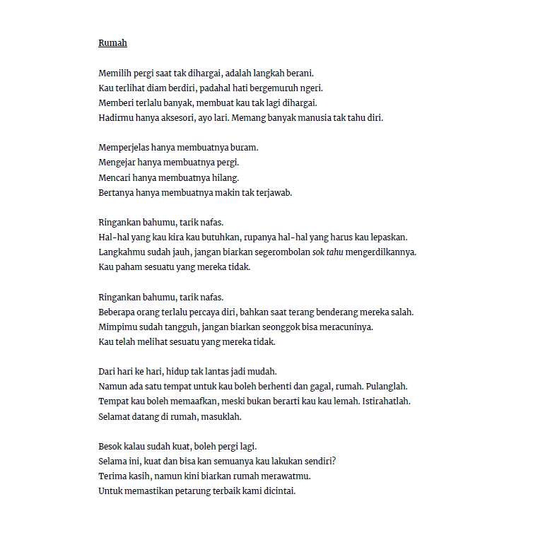 (BONUS GANCI/KALENDER) Rumah - JS KHAIREN - Elex media