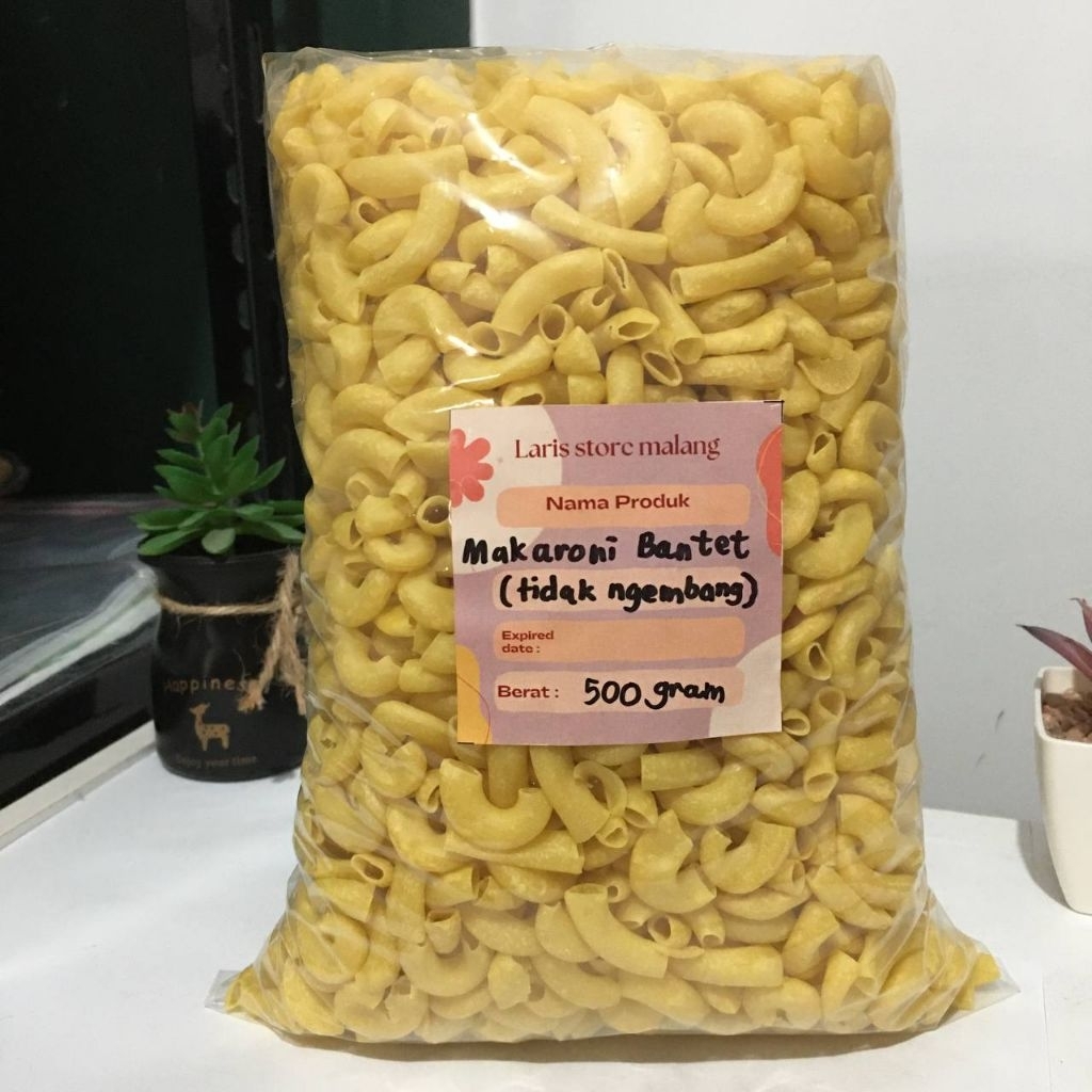 Makaroni Bantet , Makaroni Spiral , makroni bantet mentah, makroni spiral mentah(250gr, 500gr, 1kg)