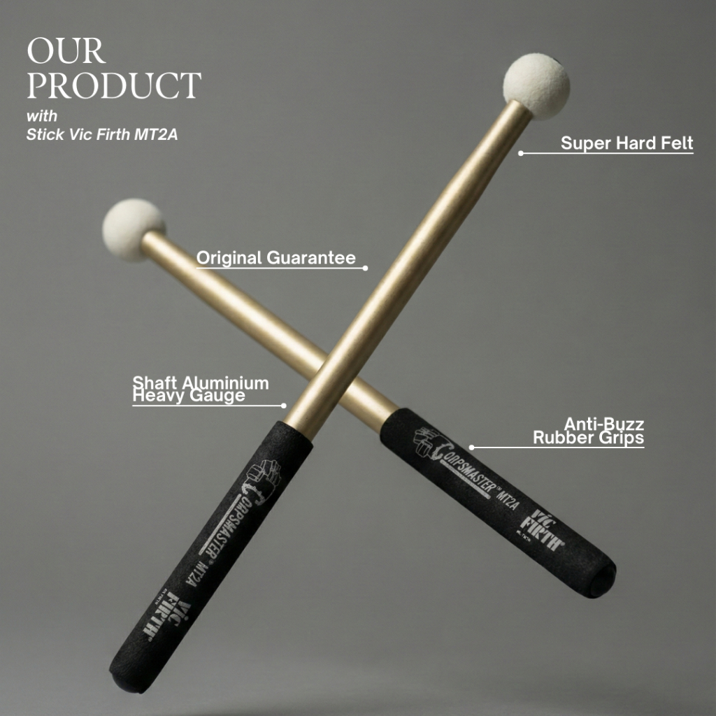 INSTRUMENT - Stick Mallet Tenor - Vic Firth MT2A