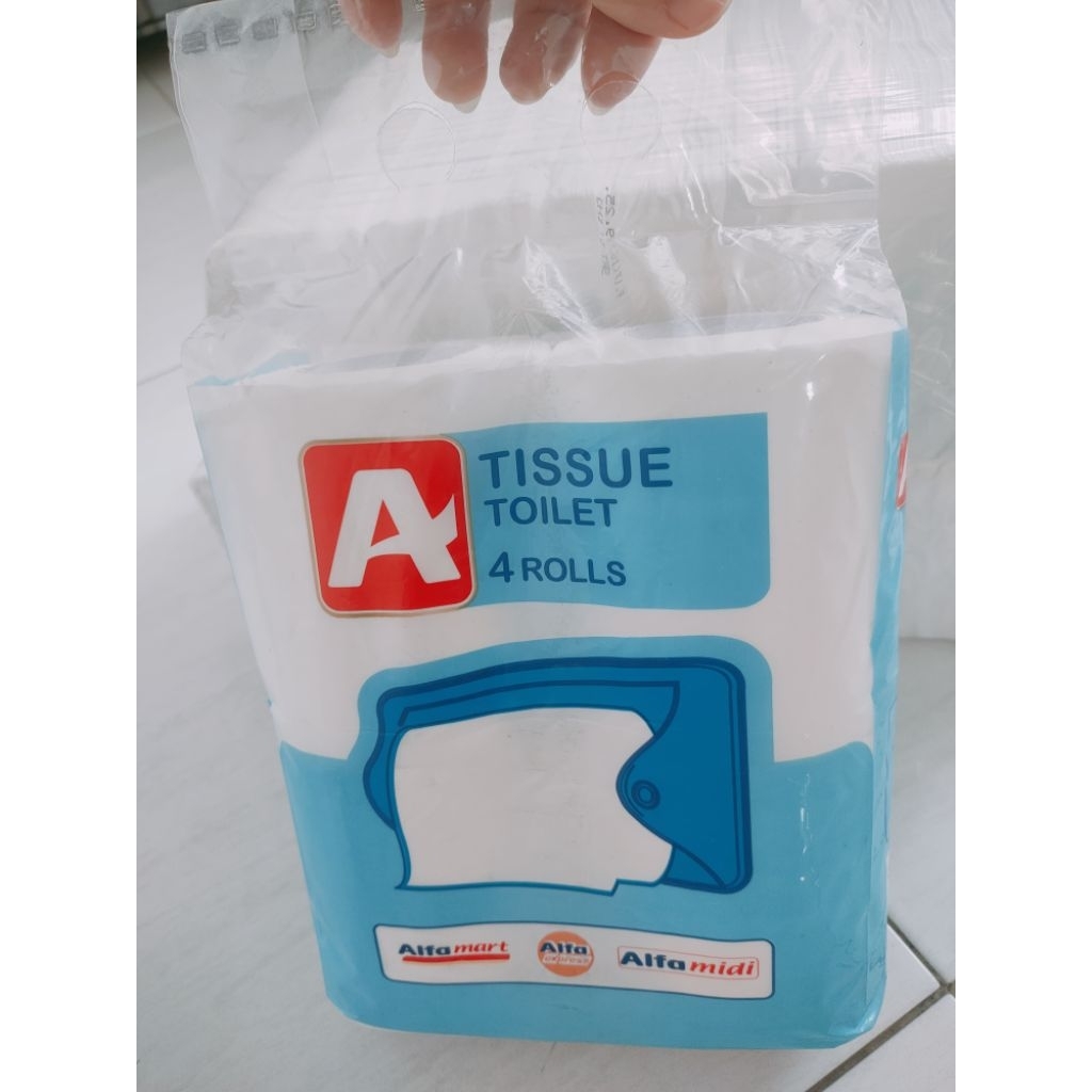 tissue roll murah isi 4 kuat lembut toilet alfamart