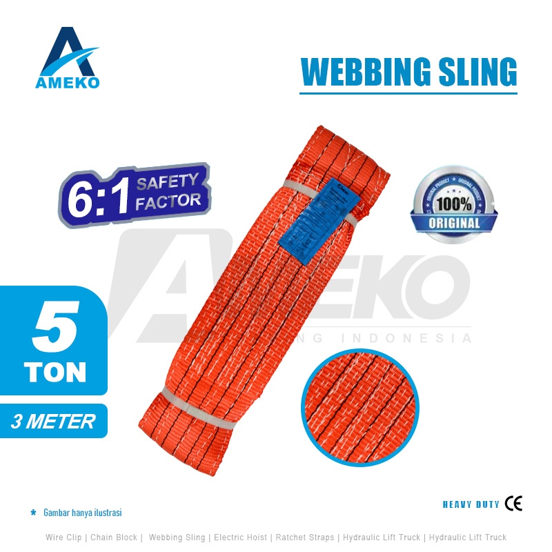 WEBBING SLING 5 TON