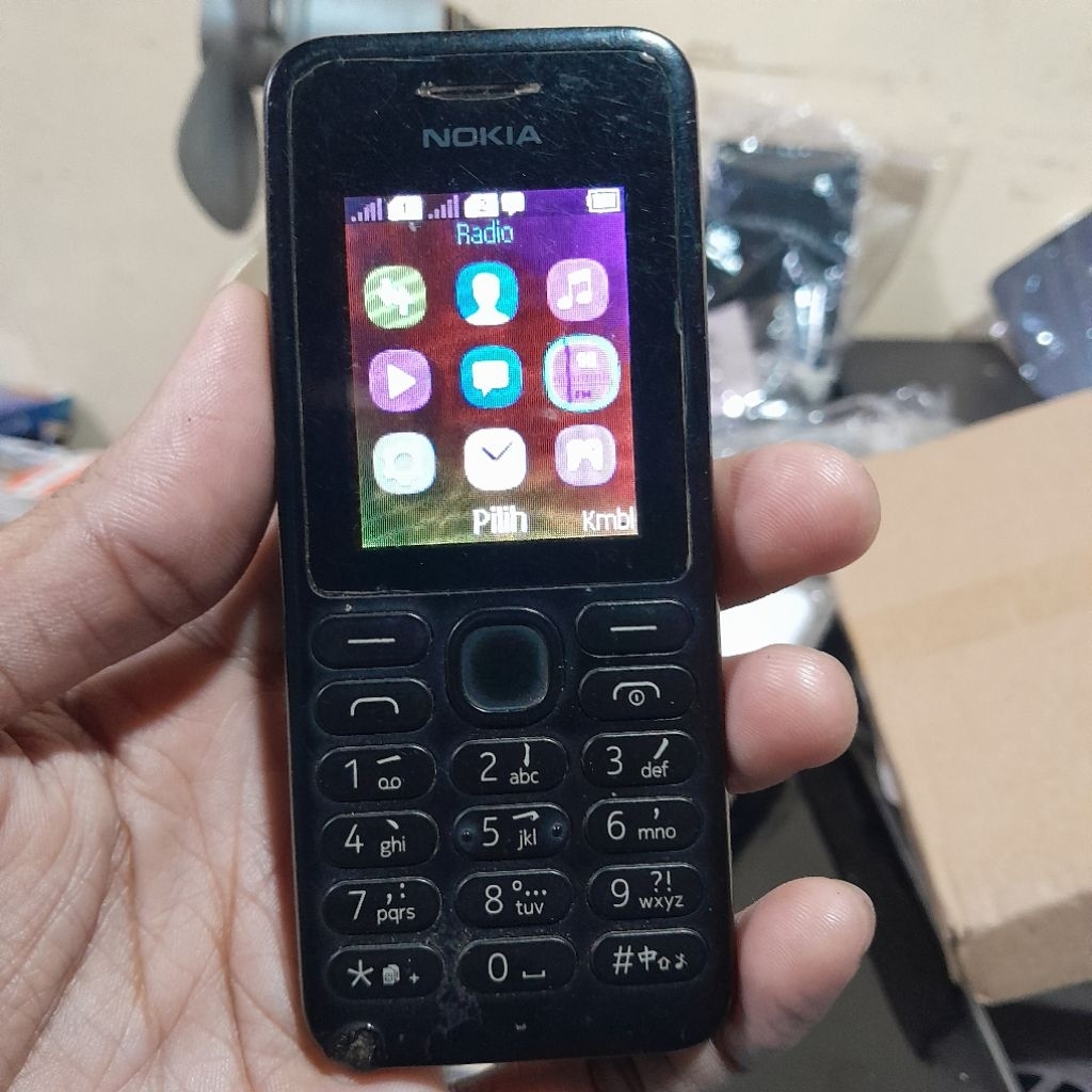Hp Nokia Radio Fm Nokia 130 Siap Pakai Nokia Rm 1035