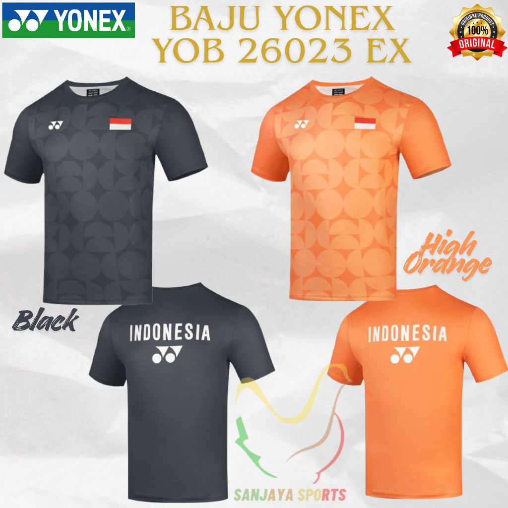 Kaos / Jersey Yonex Badminton YOB 26023 EX ORIGINAL