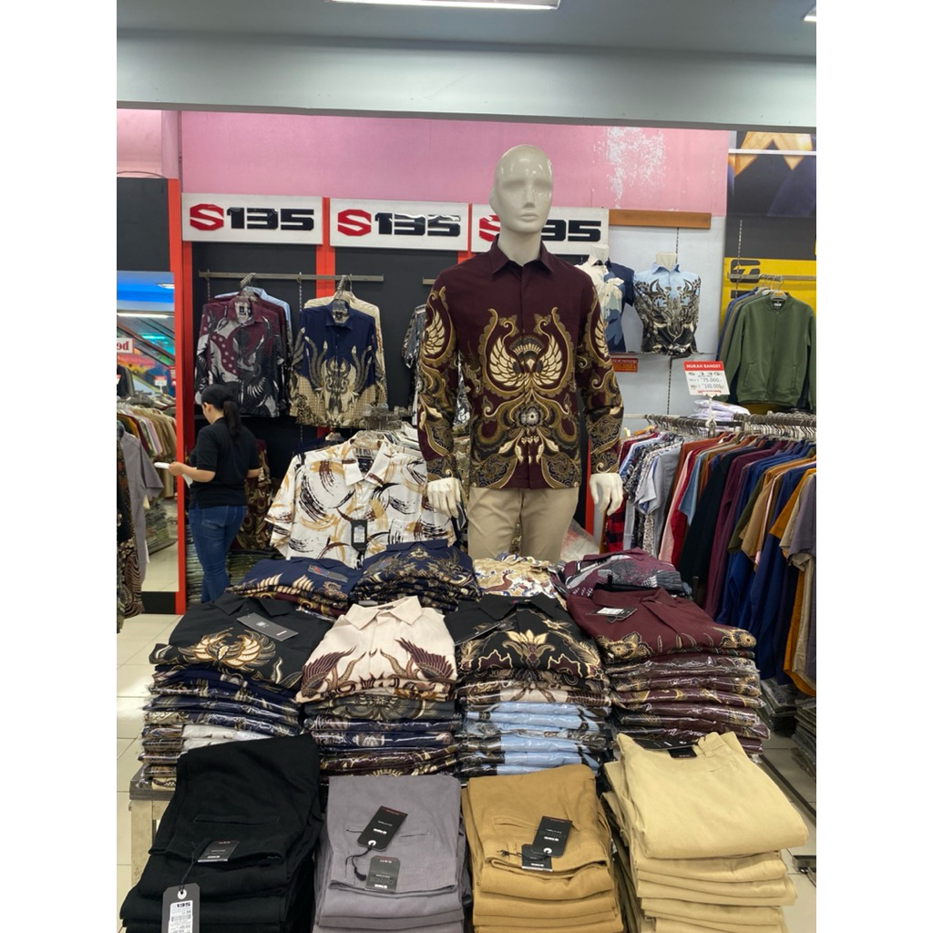 Batik pria s135 benhill scouth