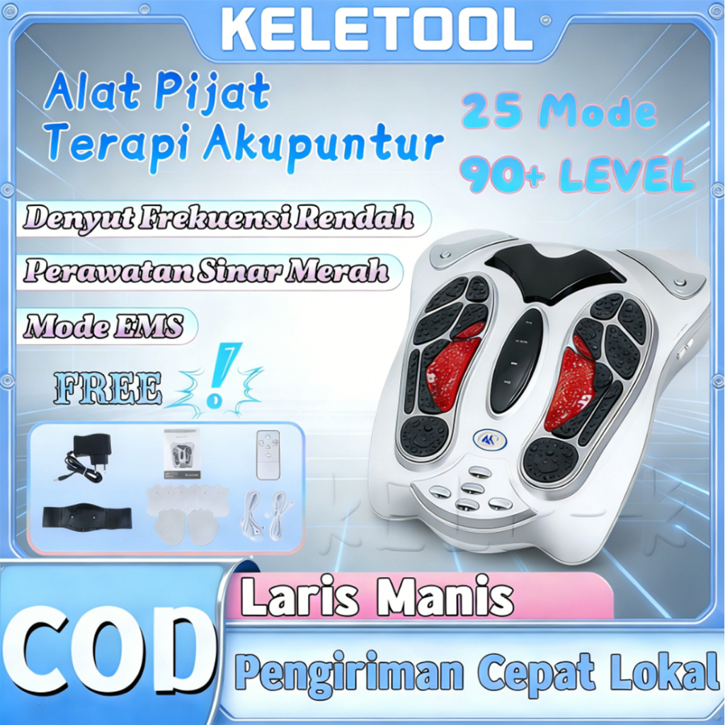 EMS Alat Pijat Kaki Elektronik Terapi Akupuntur Terapi pijat Fisioterapi Akupunture Kaki Kupu Alat P