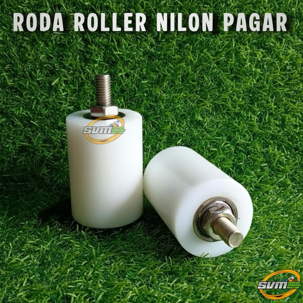 Roda Roller Nilon Pagar Besi / Roler Pintu Pagar Stainless
