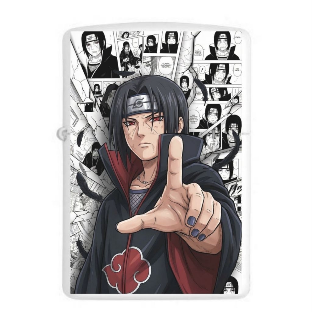 Korek api Zippo Matte White UV Print ITACHI