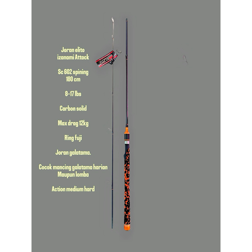 JORAN ELITO IZANAMI ATTACK JORAN ELITO IZANAMI ATACK MAX DRAG 12 KG JORAN GALATAMA