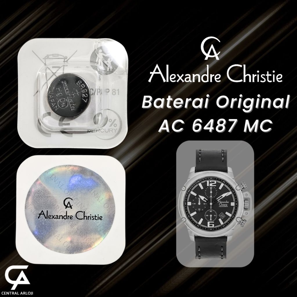 Baterai Original Alexandre Christie AC 6487 MC High Performance