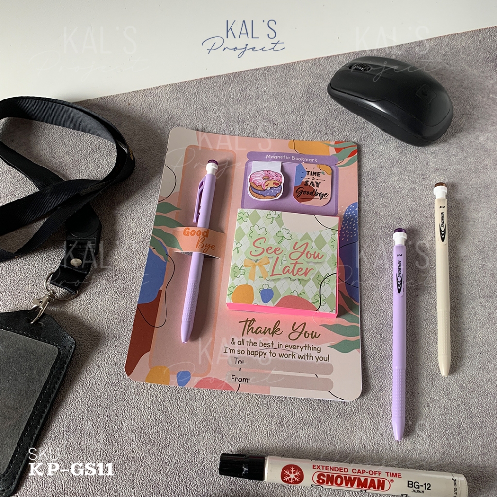 Hampers Kado Perpisahan Teman Kerja | Gift Set Perpisahan Rekan Kerja Kado Resign | Farewell Gift Se