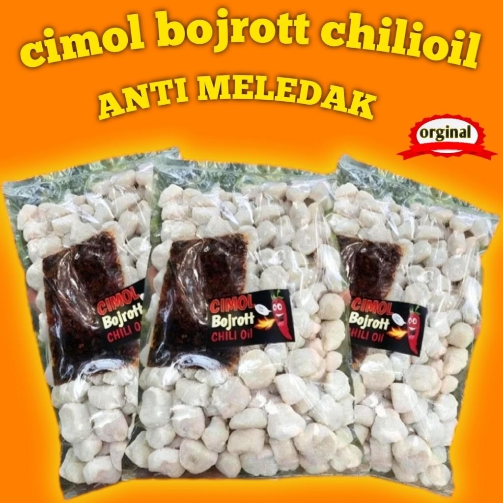 Cimol Original Mentah Frozen 1 kg siap goreng/CIMOL MENTAH KILOAN