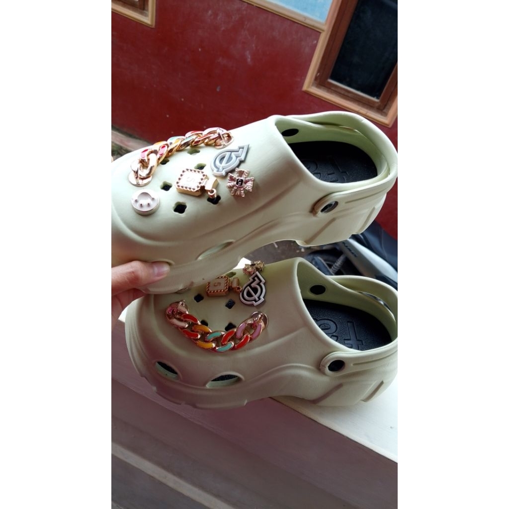 sandal baim wanita hak tinggi 8cm /E label murahhh