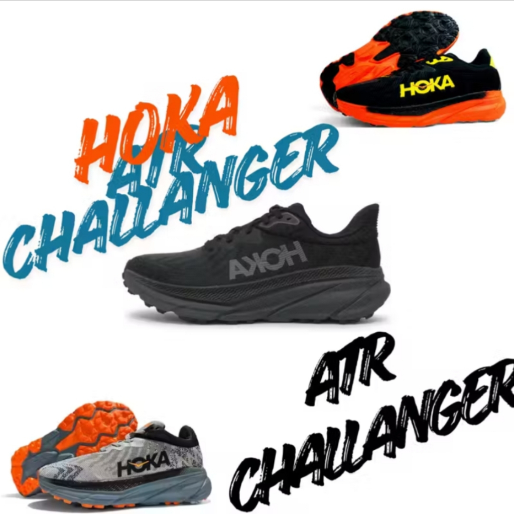 Sepatu Lari Hoka Challenger ATR 7 sepatu pria wanita Terbaru / sepatu Running Hoka / sepatu jogging 