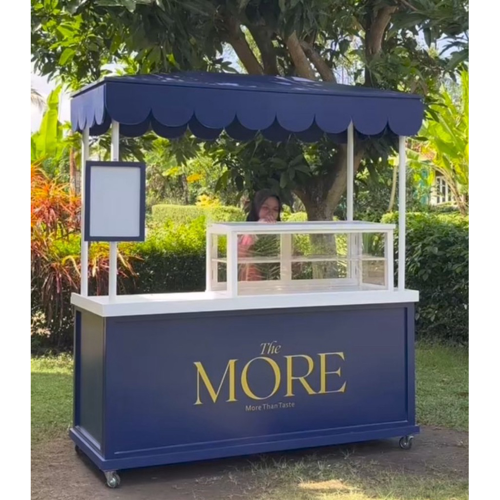 Booth custom booth donat booth mochi booth coffee tidak portable